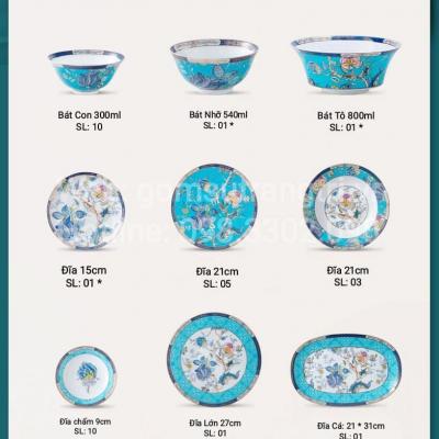 BỘ BÁT ĂN CAO CẤP DÀNH CHO 10 NGƯỜI